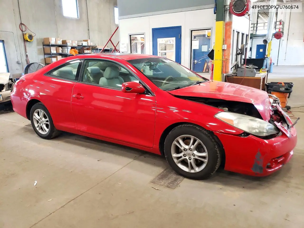 2007 TOYOTA CAMRY SOLARA VIN 4T1CE30PX7U760674 — фото 4