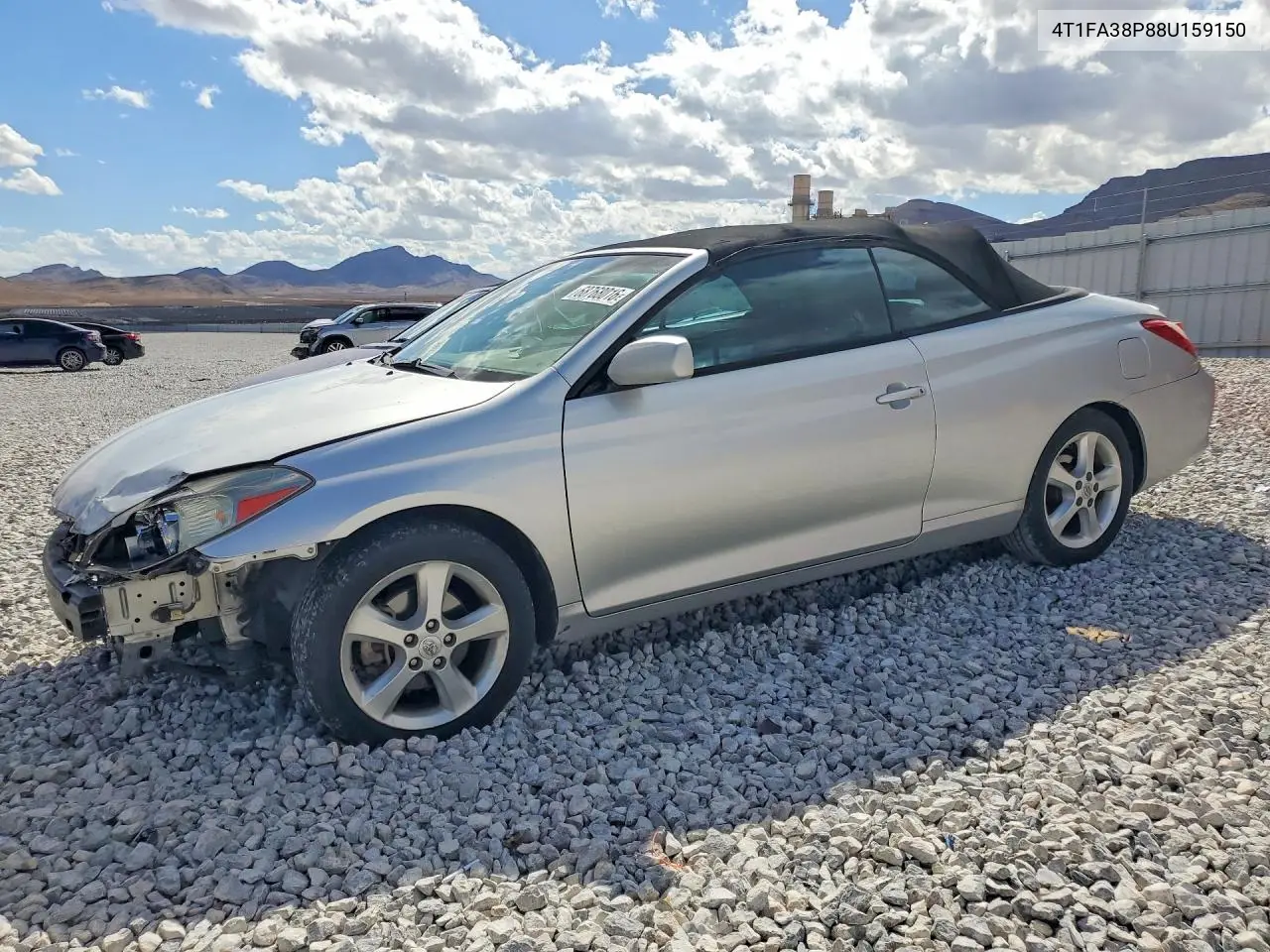 TOYOTA CAMRY SOLARA 2008, VIN 4T1FA38P88U159150