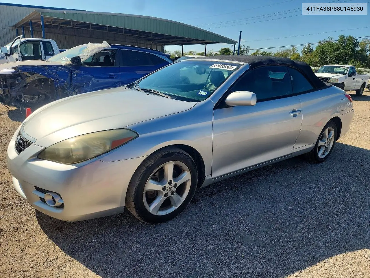 TOYOTA CAMRY SOLARA 2008, VIN 4T1FA38P88U145930