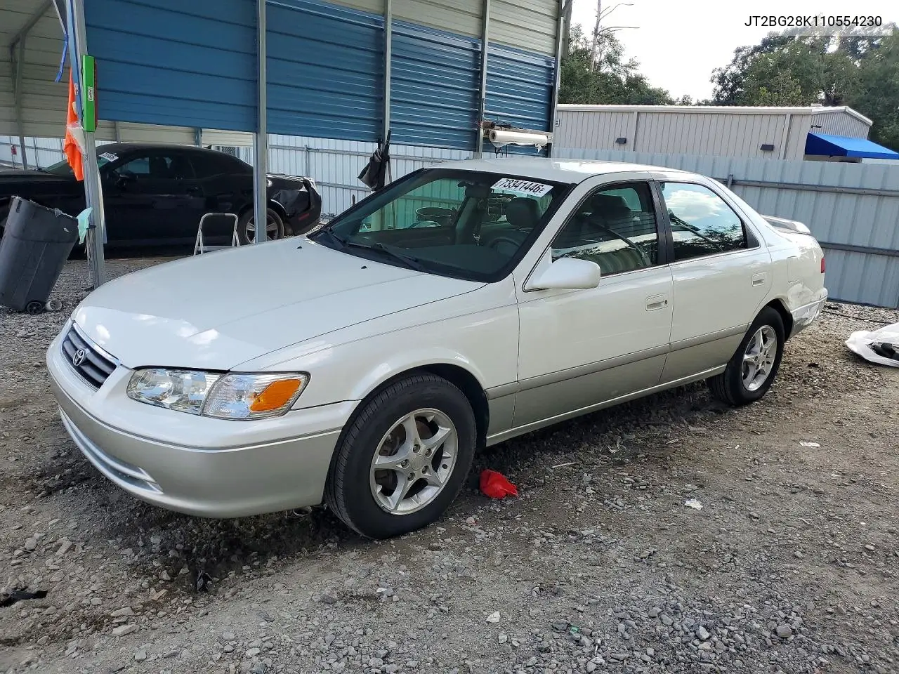TOYOTA CAMRY 2001, VIN JT2BG28K110554230