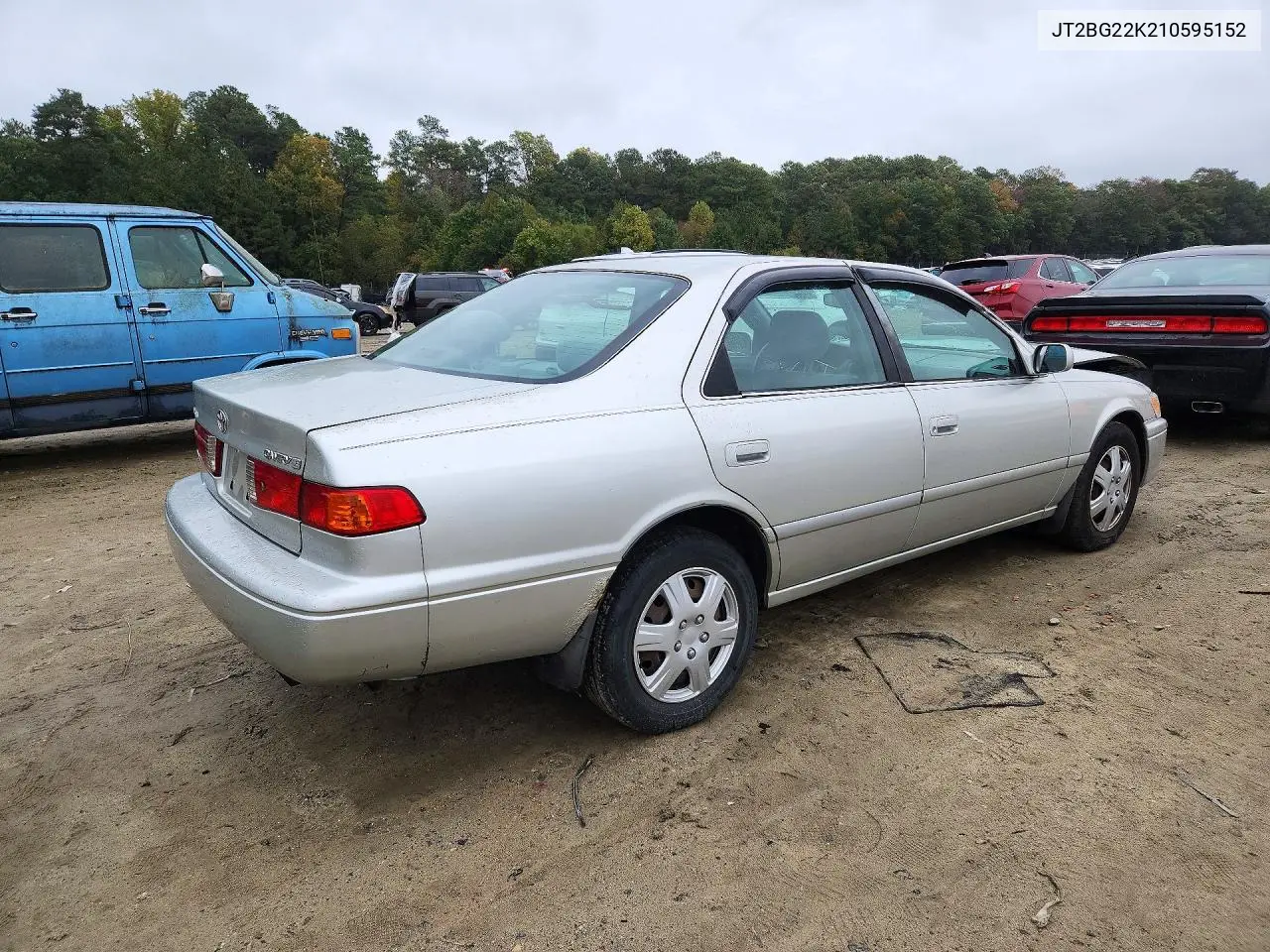 2001 TOYOTA CAMRY VIN JT2BG22K210595152 — фото 3