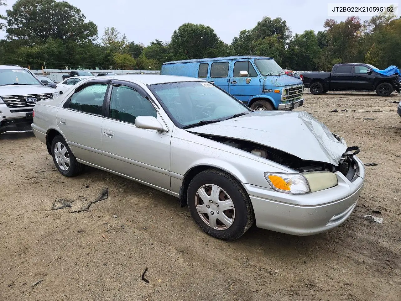 2001 TOYOTA CAMRY VIN JT2BG22K210595152 — фото 4