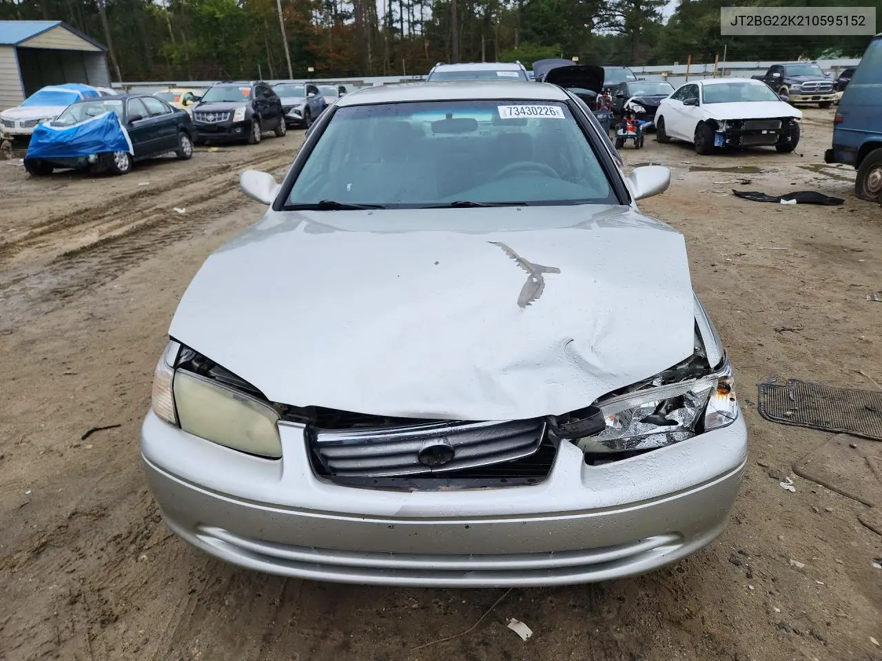 2001 TOYOTA CAMRY VIN JT2BG22K210595152 — фото 5