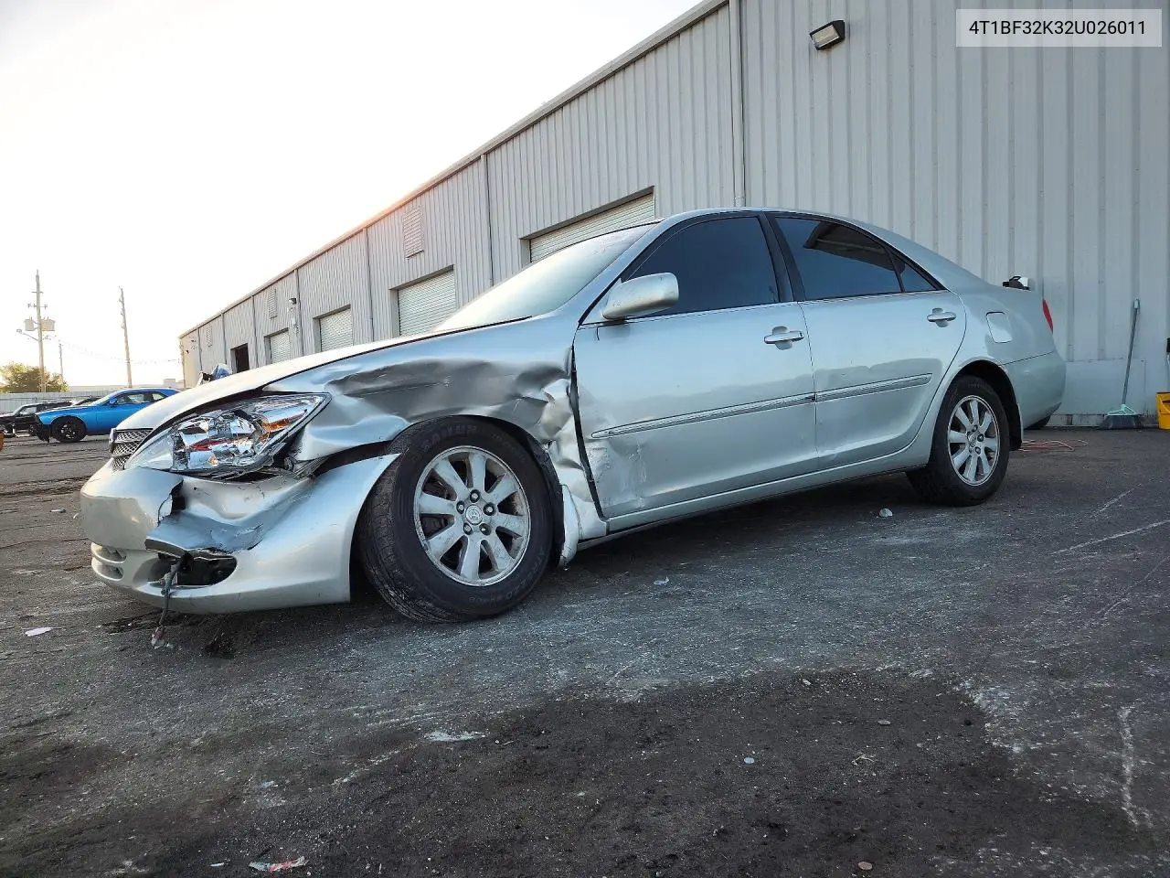 TOYOTA CAMRY 2002, VIN 4T1BF32K324026011