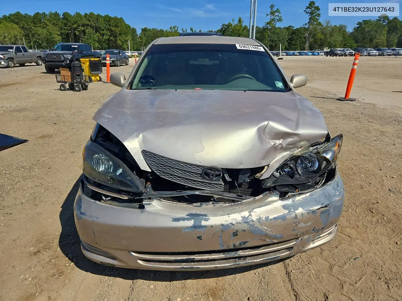 2003 TOYOTA CAMRY VIN 4T1BE32K23U127643 — фото 5