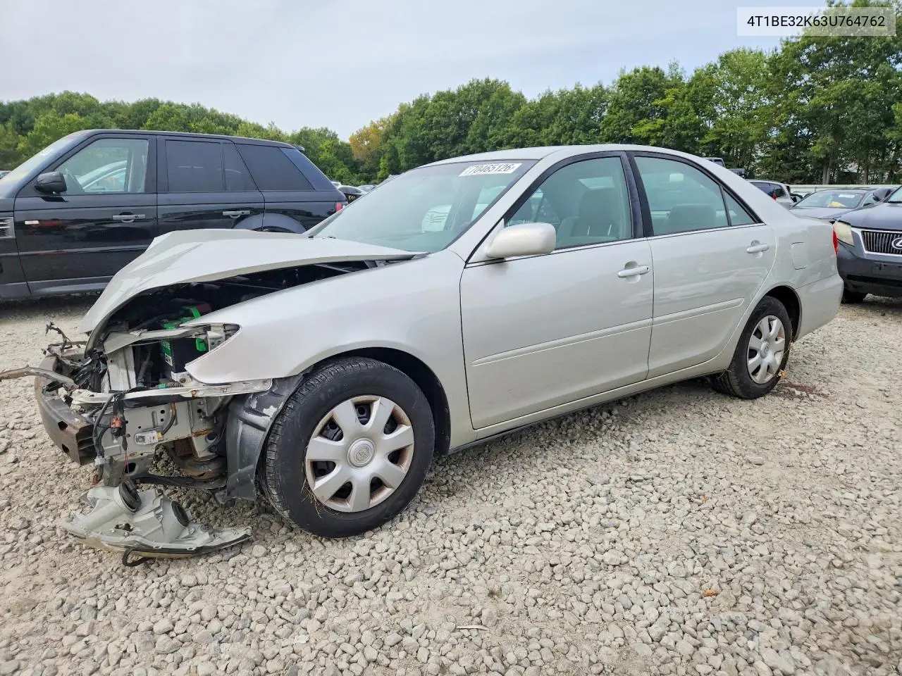 TOYOTA CAMRY 2003, VIN 4T1BE32K63U764762