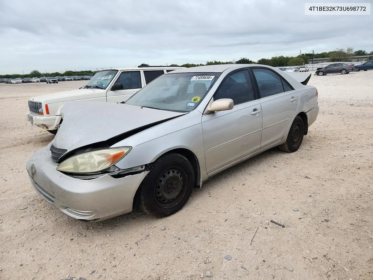 TOYOTA CAMRY 2003, VIN 4T1BE32K73U698772