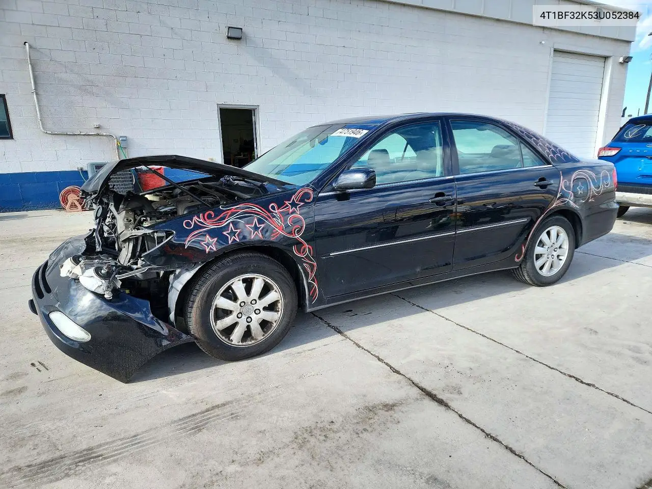 TOYOTA CAMRY 2003, VIN 4T1BF32K53U052384