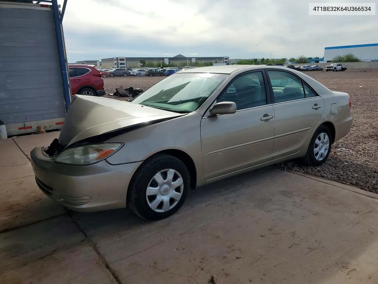 TOYOTA CAMRY 2004, VIN 4T1BE32K64U366534