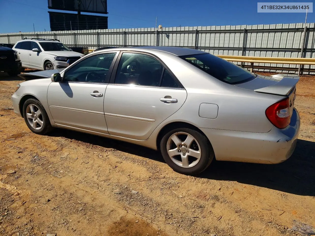 2004 TOYOTA CAMRY VIN 4T1BE32K34U861435 — фото 2