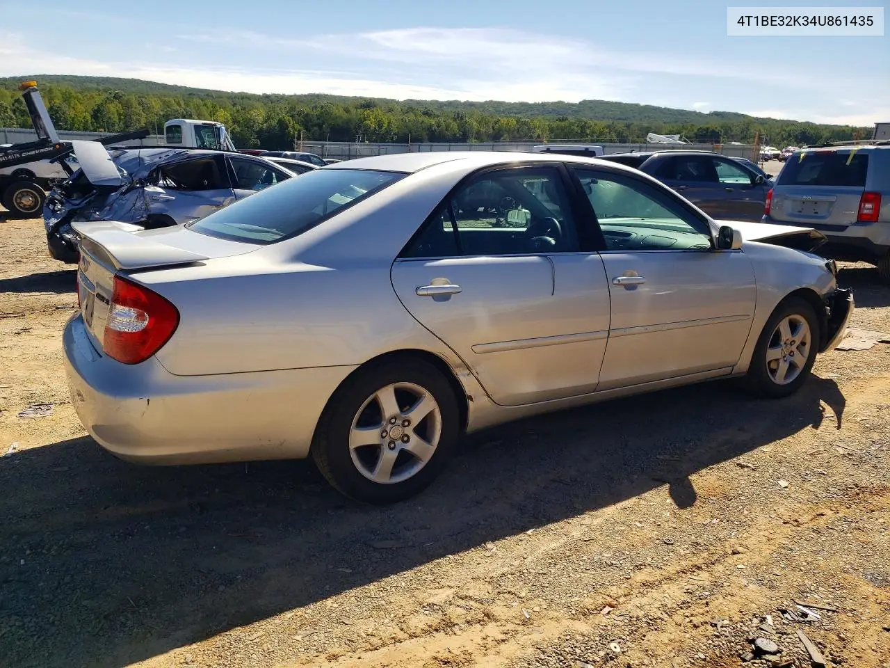 2004 TOYOTA CAMRY VIN 4T1BE32K34U861435 — фото 3