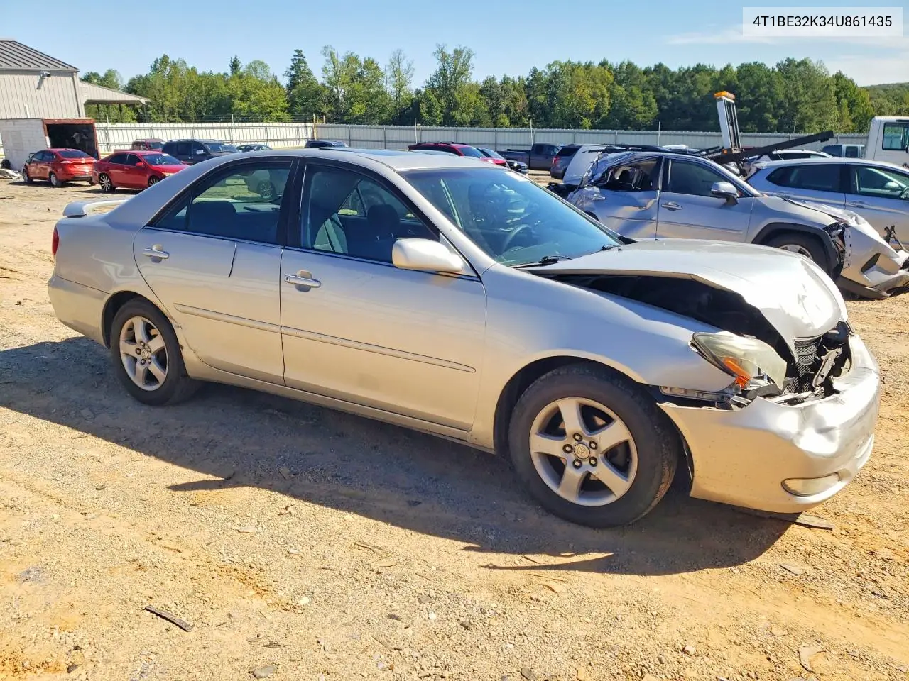 2004 TOYOTA CAMRY VIN 4T1BE32K34U861435 — фото 4