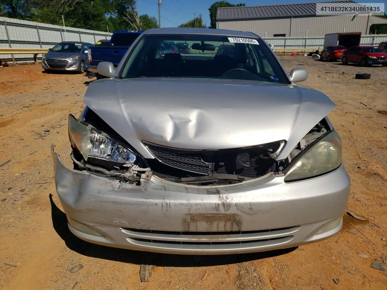 2004 TOYOTA CAMRY VIN 4T1BE32K34U861435 — фото 5