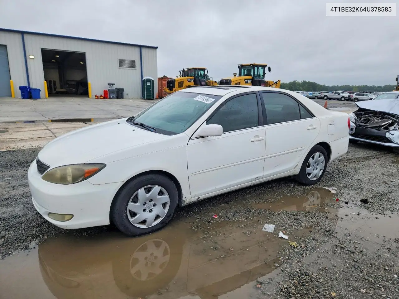 TOYOTA CAMRY 2004, VIN 4T1BE32K64U378585