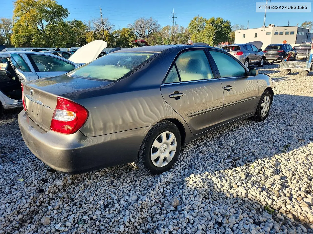 2004 TOYOTA CAMRY VIN 4T1BE32KX4U830585 — фото 3