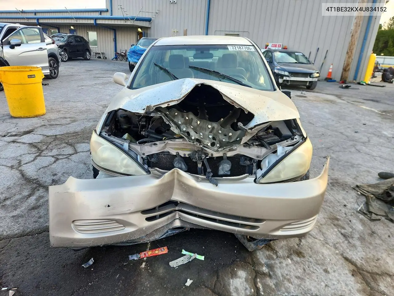 2004 TOYOTA CAMRY VIN 4T1BE32KX4U834152 — фото 5