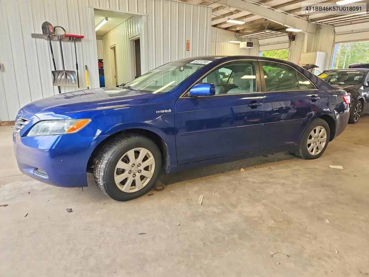 TOYOTA CAMRY 2005, VIN 4T1BB46K57U018091