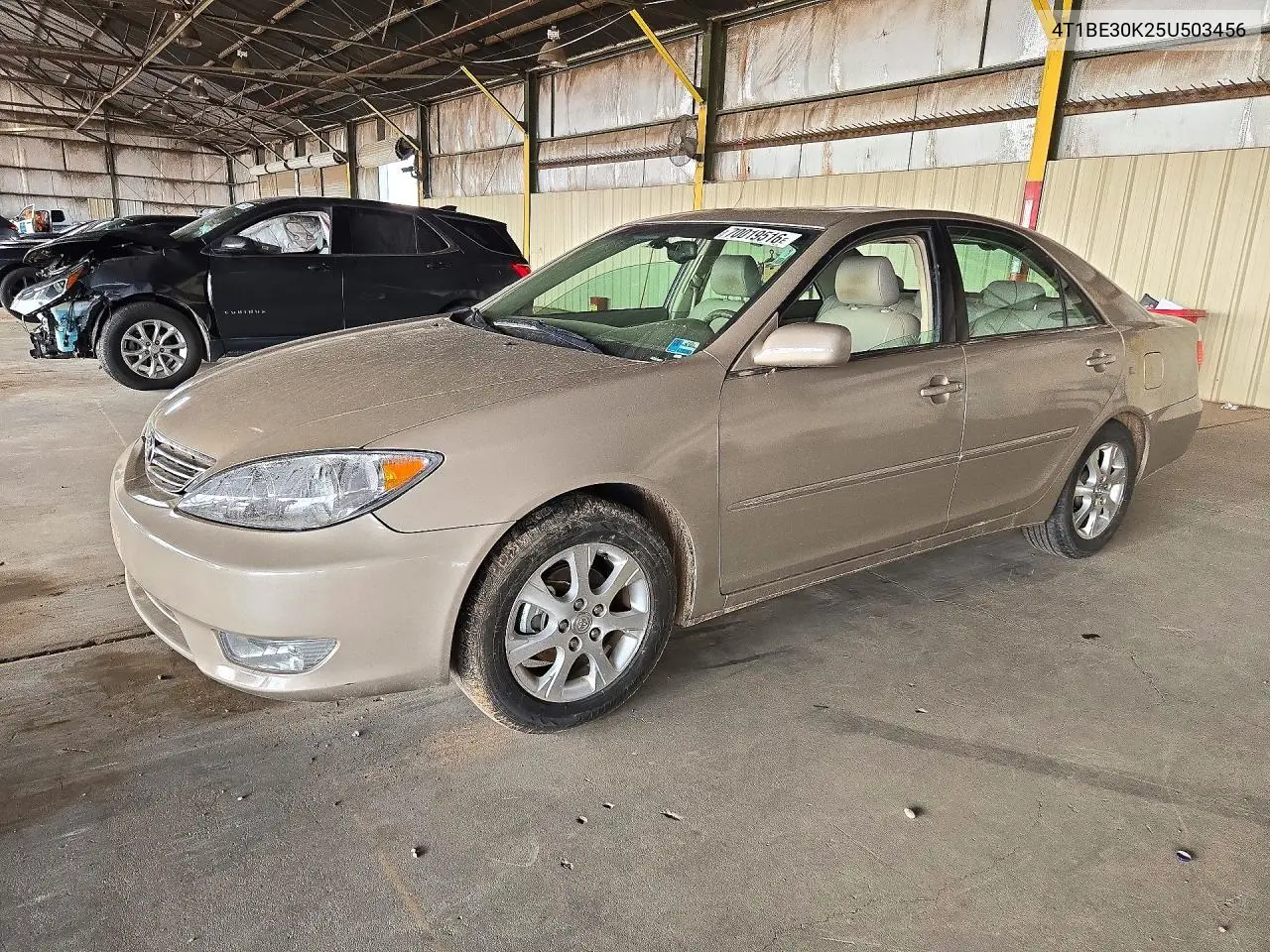 TOYOTA CAMRY 2005, VIN 4T1BE30K25U503456