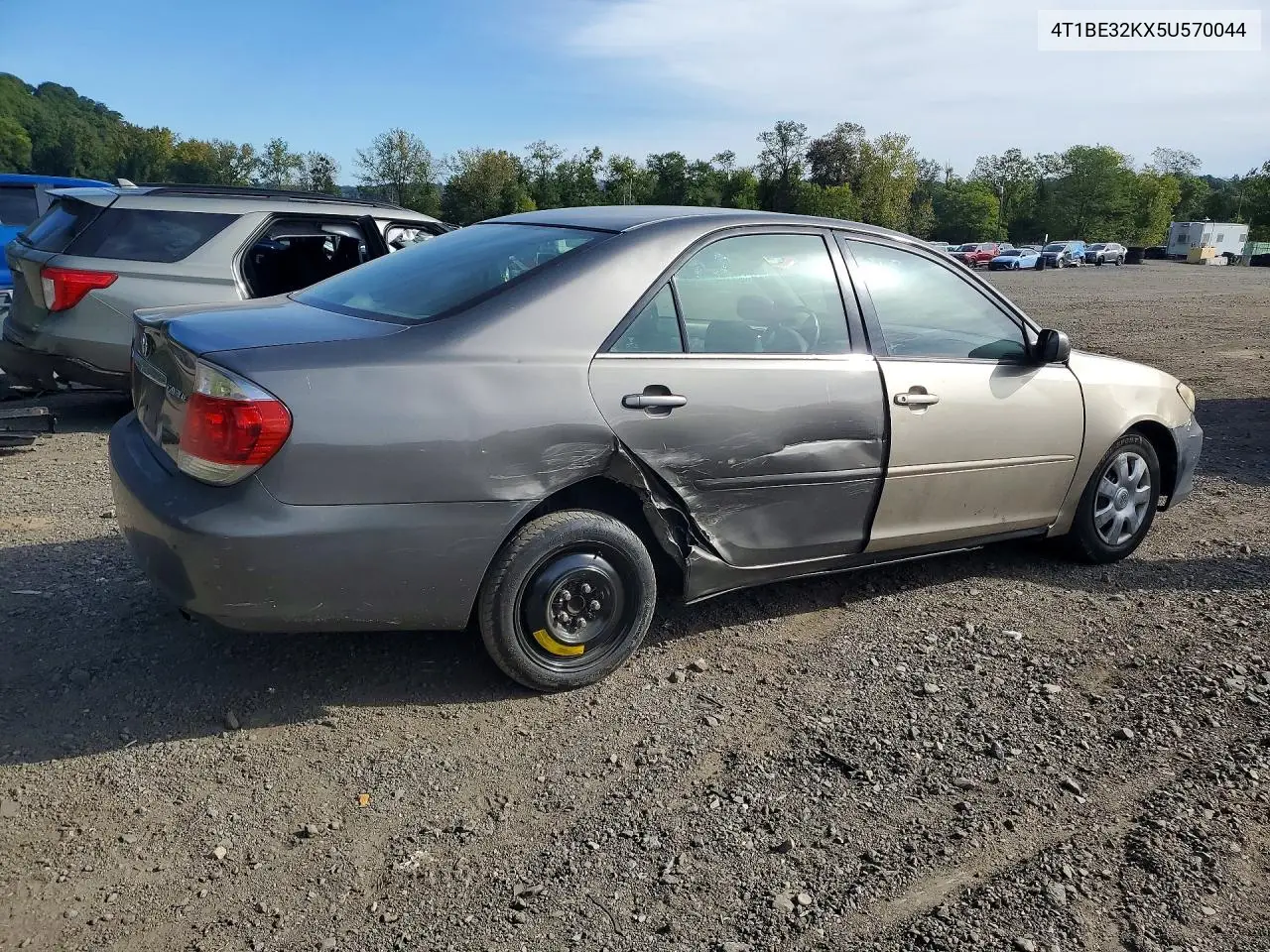 2005 TOYOTA CAMRY VIN 4T1BE32KX5U570044 — фото 3