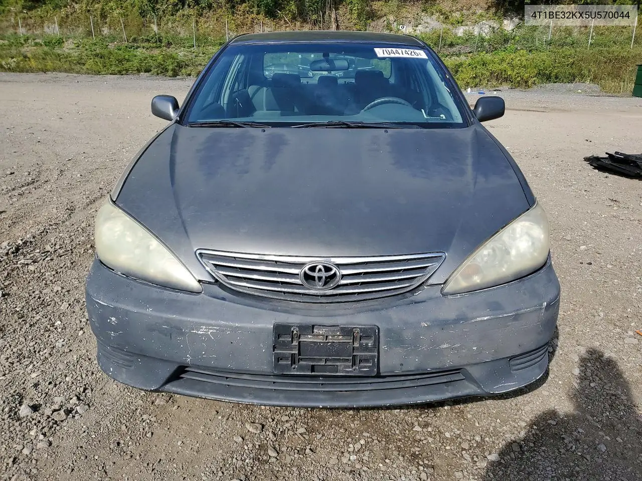 2005 TOYOTA CAMRY VIN 4T1BE32KX5U570044 — фото 5