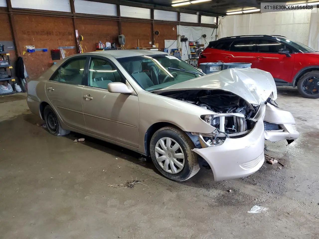 2005 TOYOTA CAMRY VIN 4T1BE30KX5U564408 — фото 4