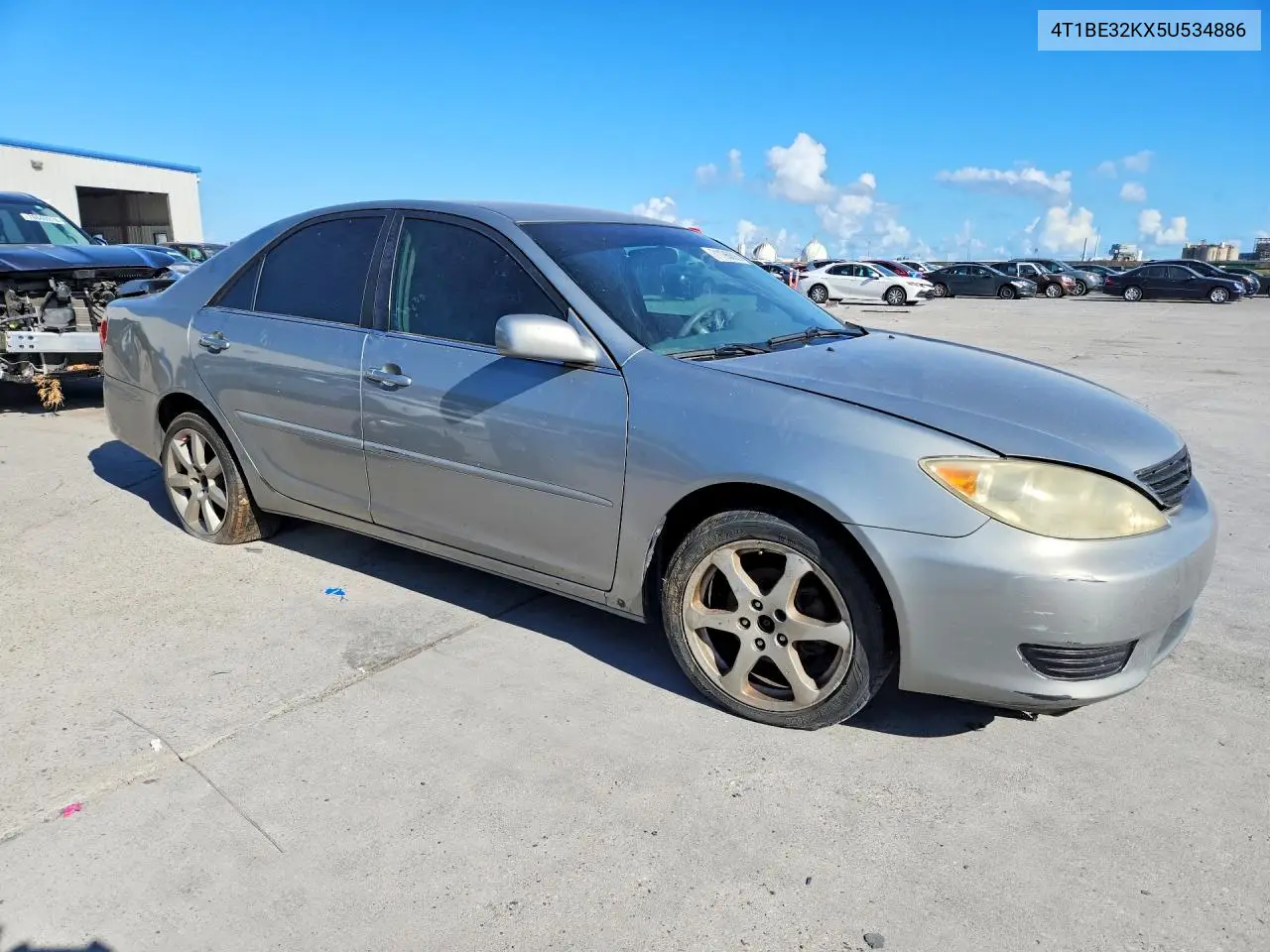 2005 TOYOTA CAMRY VIN 4T1BE32KX5U534886 — фото 4