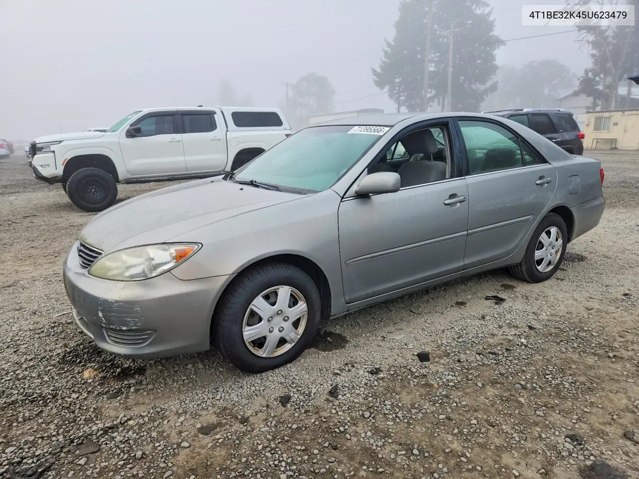 TOYOTA CAMRY 2005, VIN 4T1BE32K45U623479