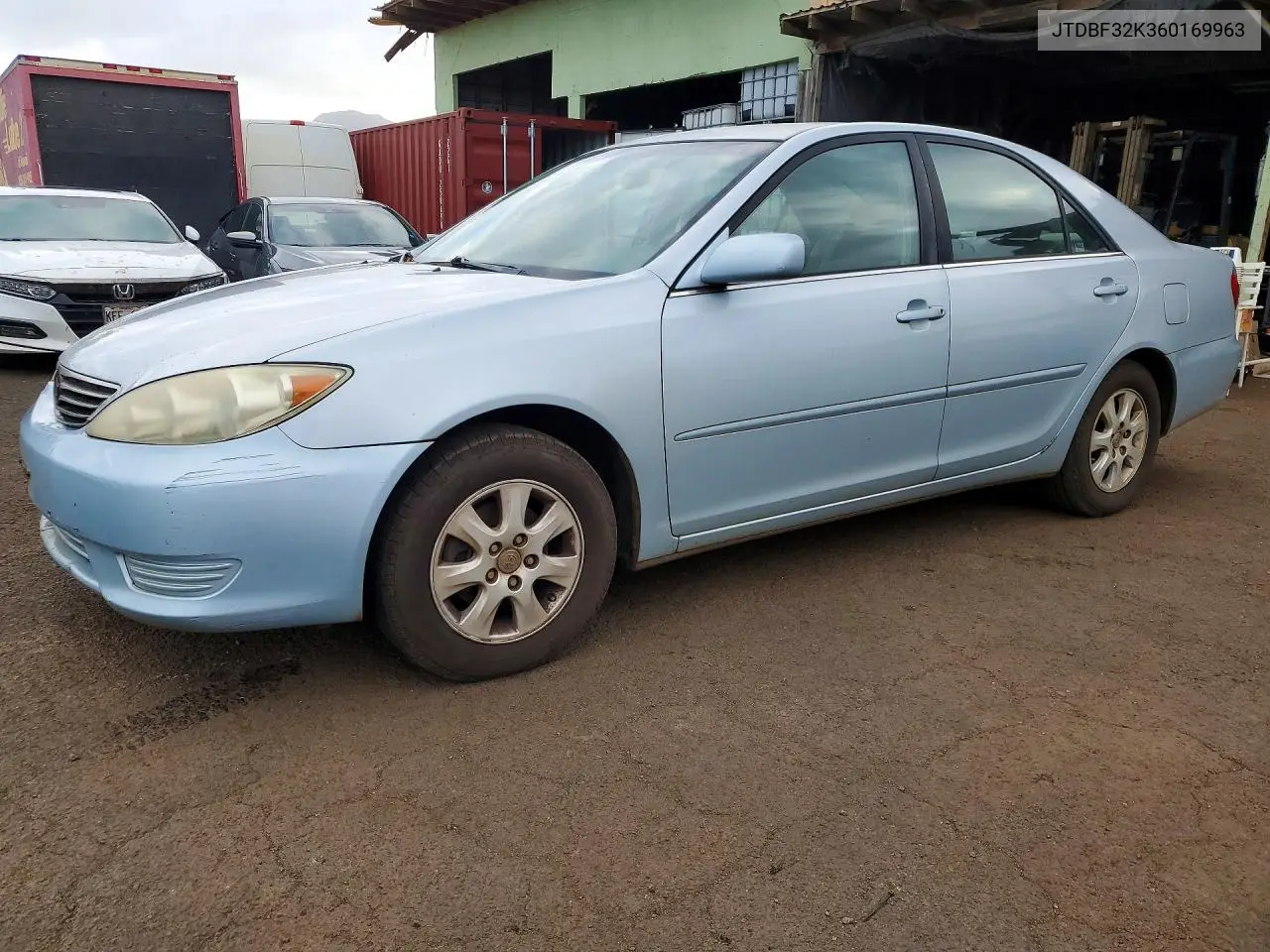 TOYOTA CAMRY 2006, VIN JTDBF32K360169963