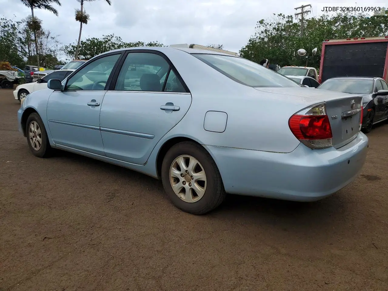 2006 TOYOTA CAMRY VIN JTDBF32K360169963 — фото 2