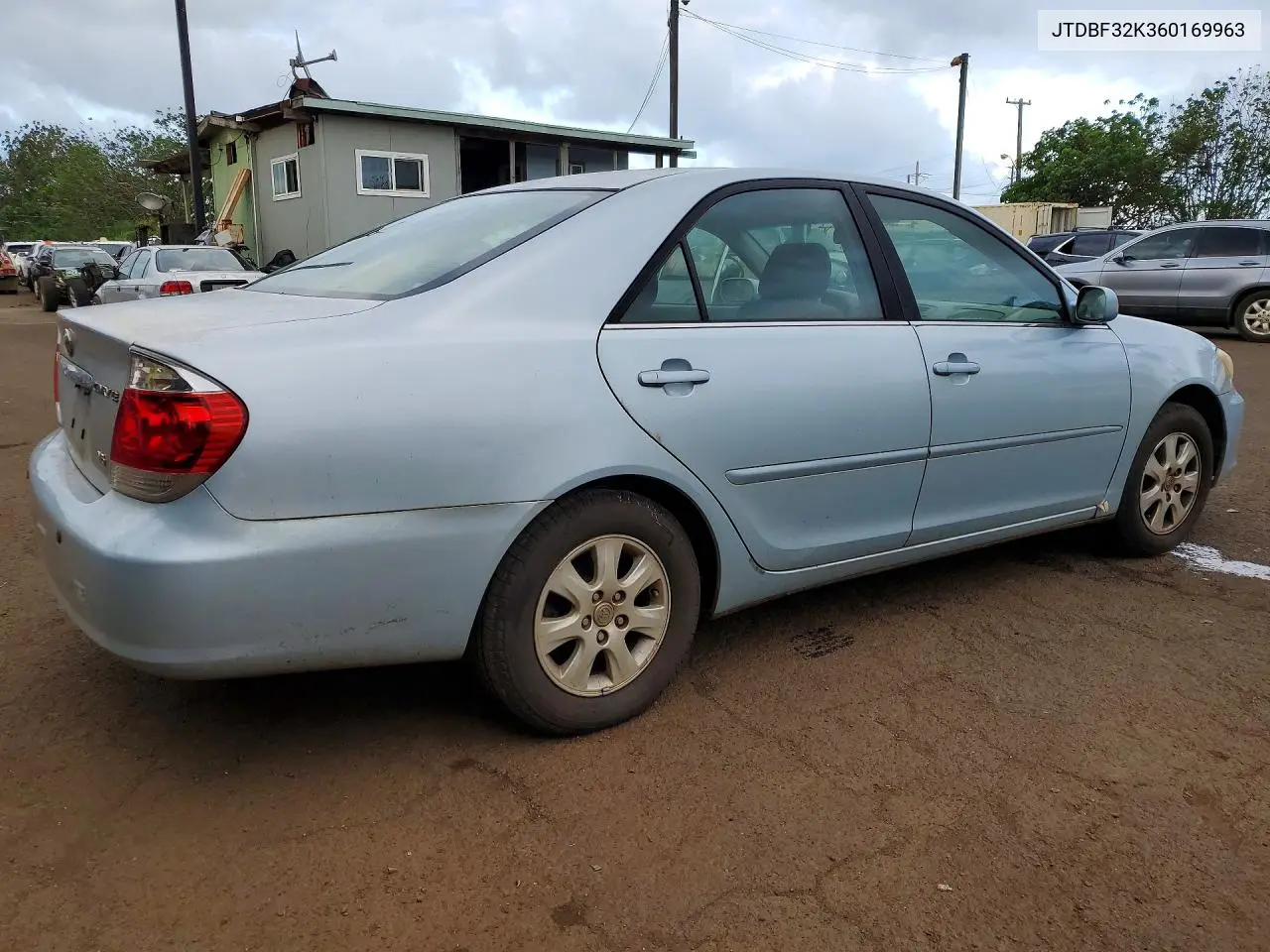 2006 TOYOTA CAMRY VIN JTDBF32K360169963 — фото 3
