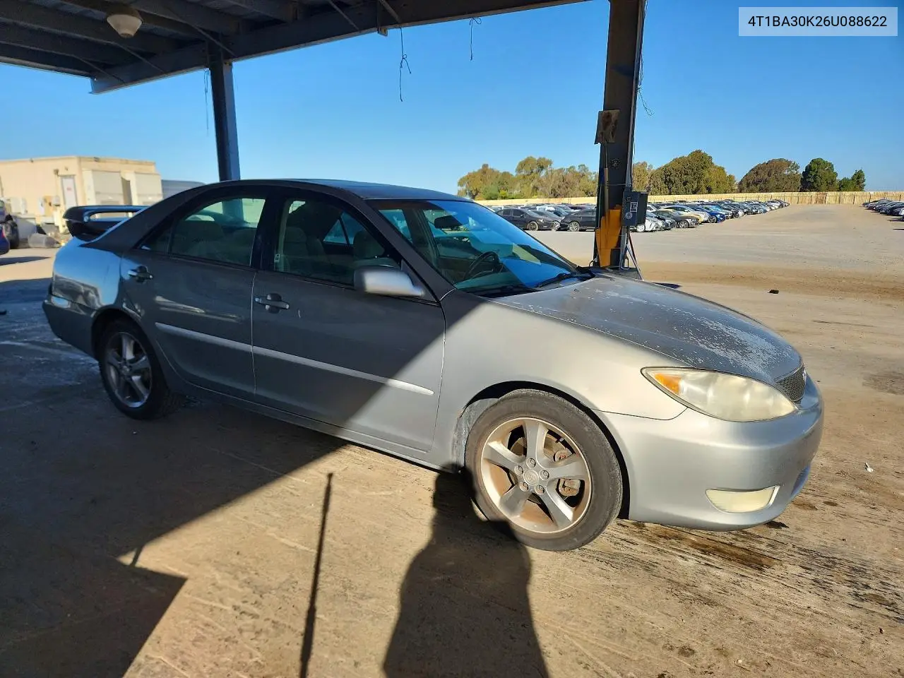 2006 TOYOTA CAMRY VIN 4T1BA30K26U088622 — фото 4