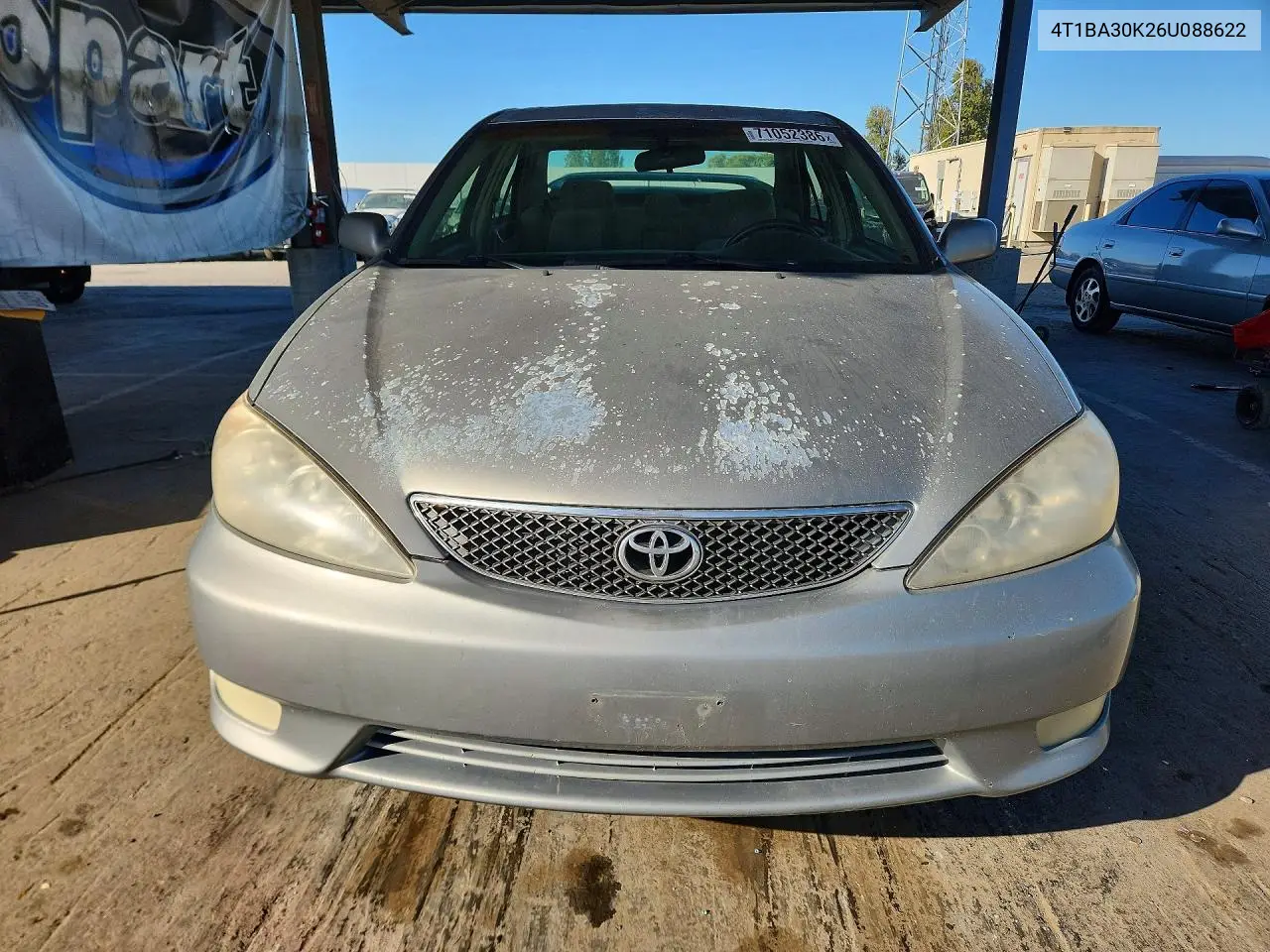 2006 TOYOTA CAMRY VIN 4T1BA30K26U088622 — фото 5