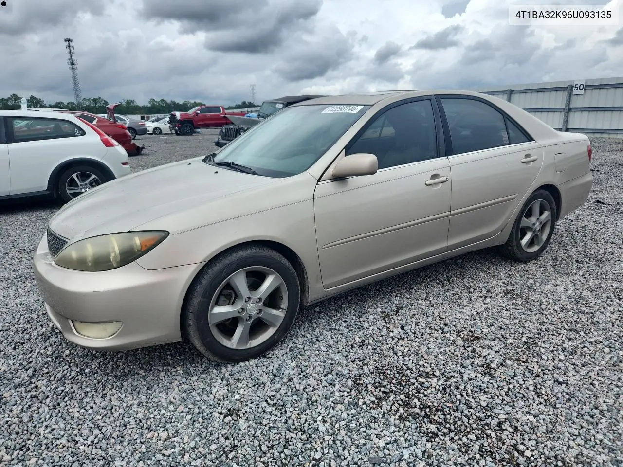 TOYOTA CAMRY 2006, VIN 4T1BA32K96U093135