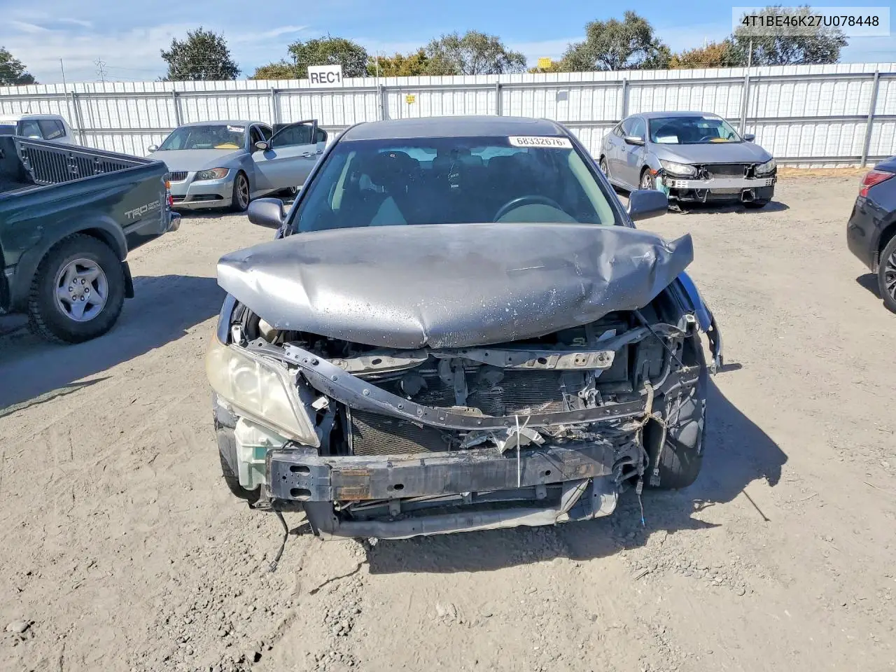 2007 TOYOTA CAMRY VIN 4T1BE46K27U078448 — фото 5
