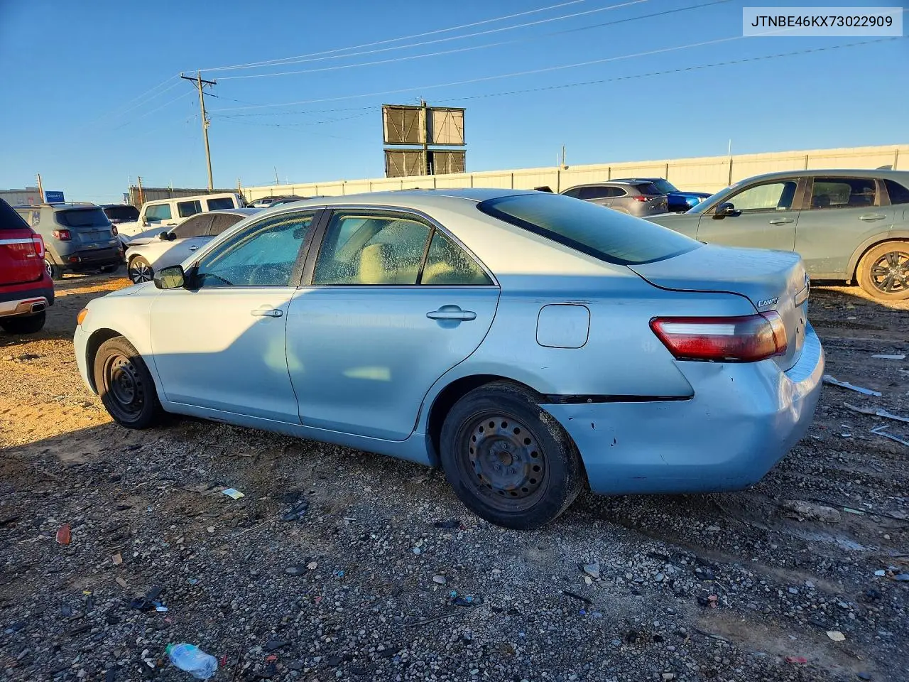 2007 TOYOTA CAMRY VIN JTNBE46KX73022909 — фото 2