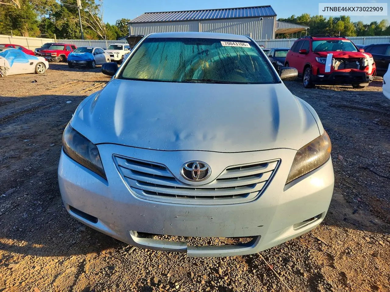 2007 TOYOTA CAMRY VIN JTNBE46KX73022909 — фото 5