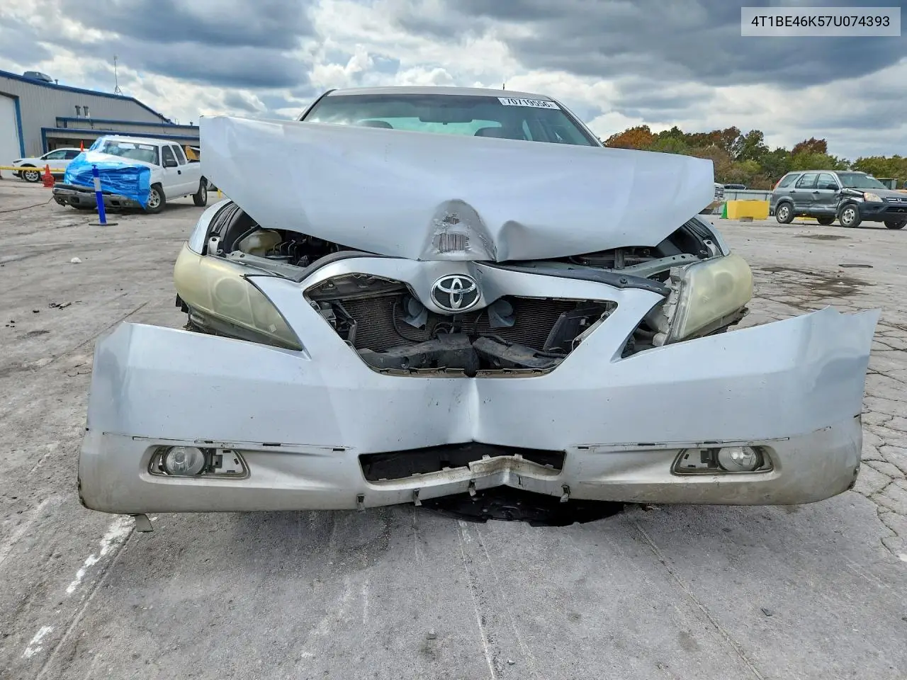 2007 TOYOTA CAMRY VIN 4T1BE46K57U074393 — фото 5