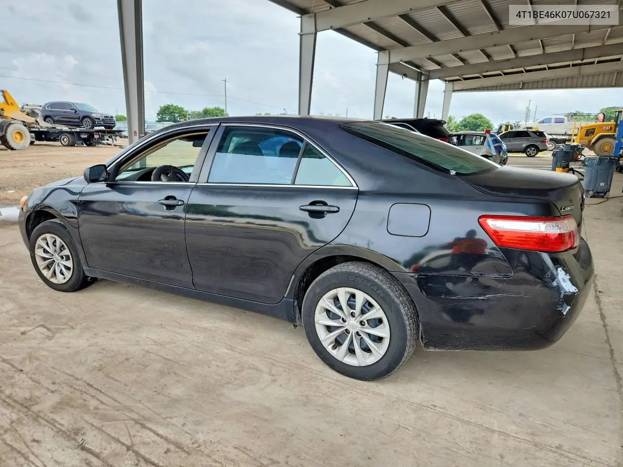 2007 TOYOTA CAMRY VIN 4T1BE46K07U067321 — фото 2