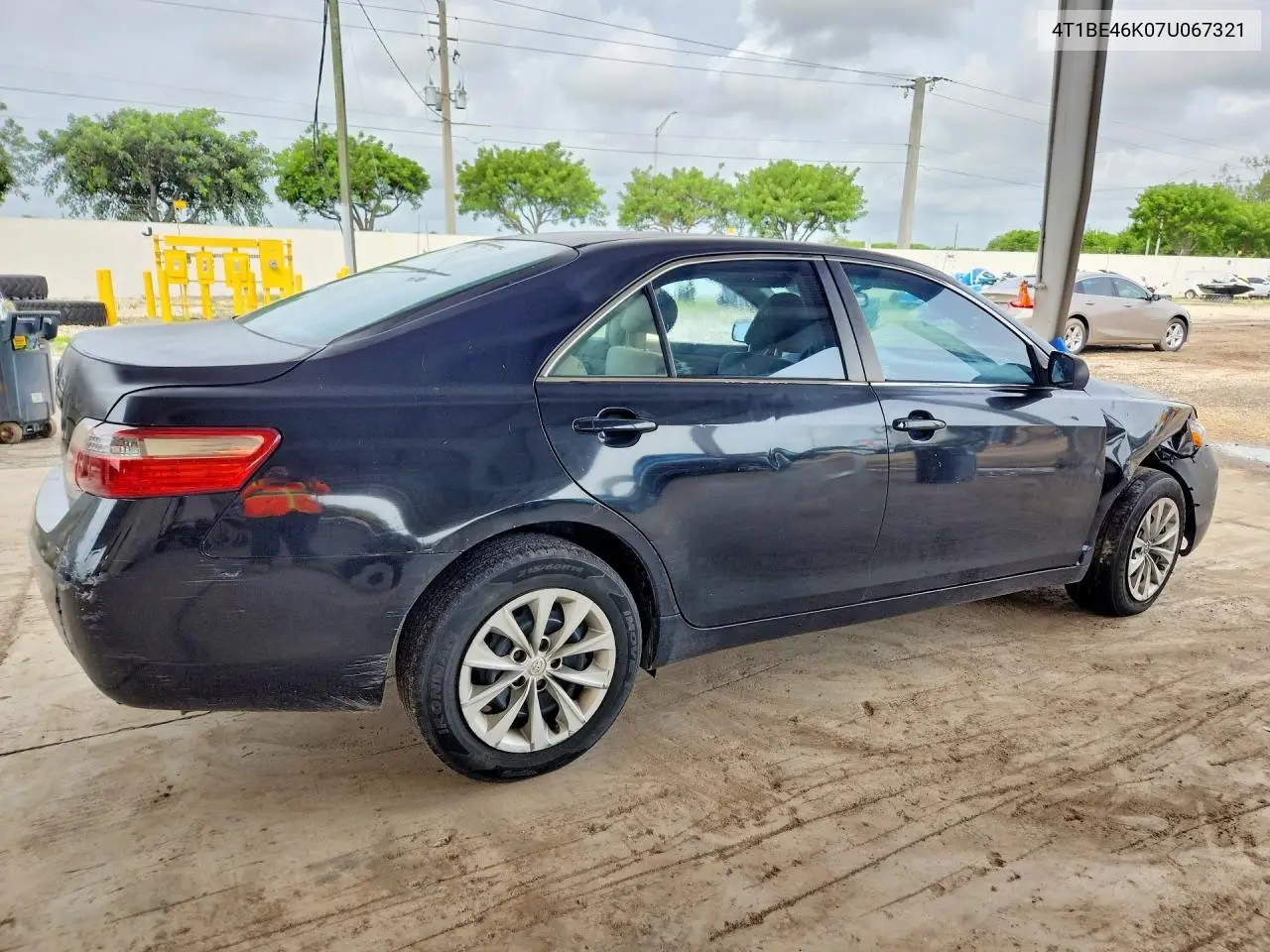 2007 TOYOTA CAMRY VIN 4T1BE46K07U067321 — фото 3