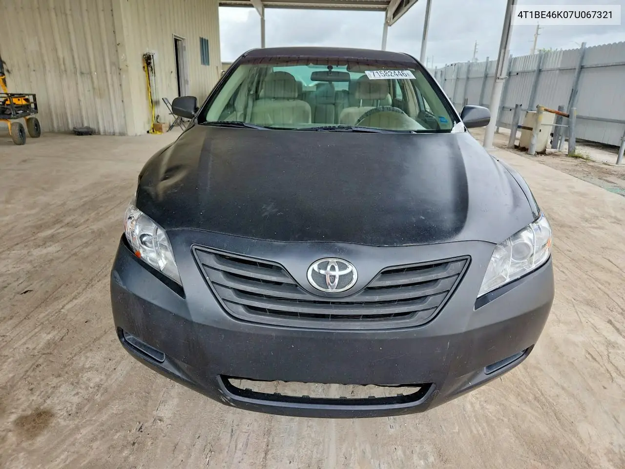 2007 TOYOTA CAMRY VIN 4T1BE46K07U067321 — фото 5