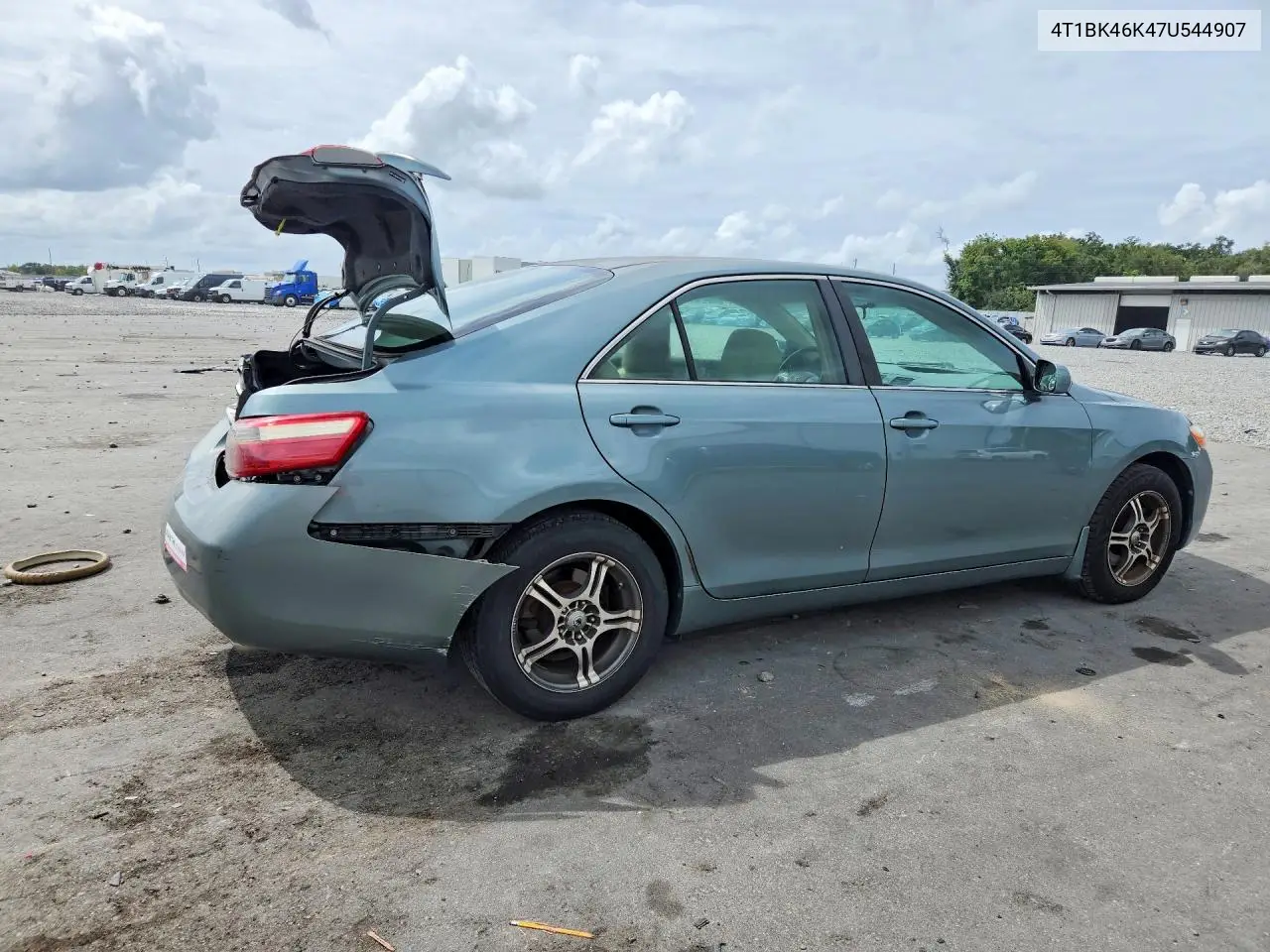 2007 TOYOTA CAMRY VIN 4T1BK46K47U544907 — фото 3