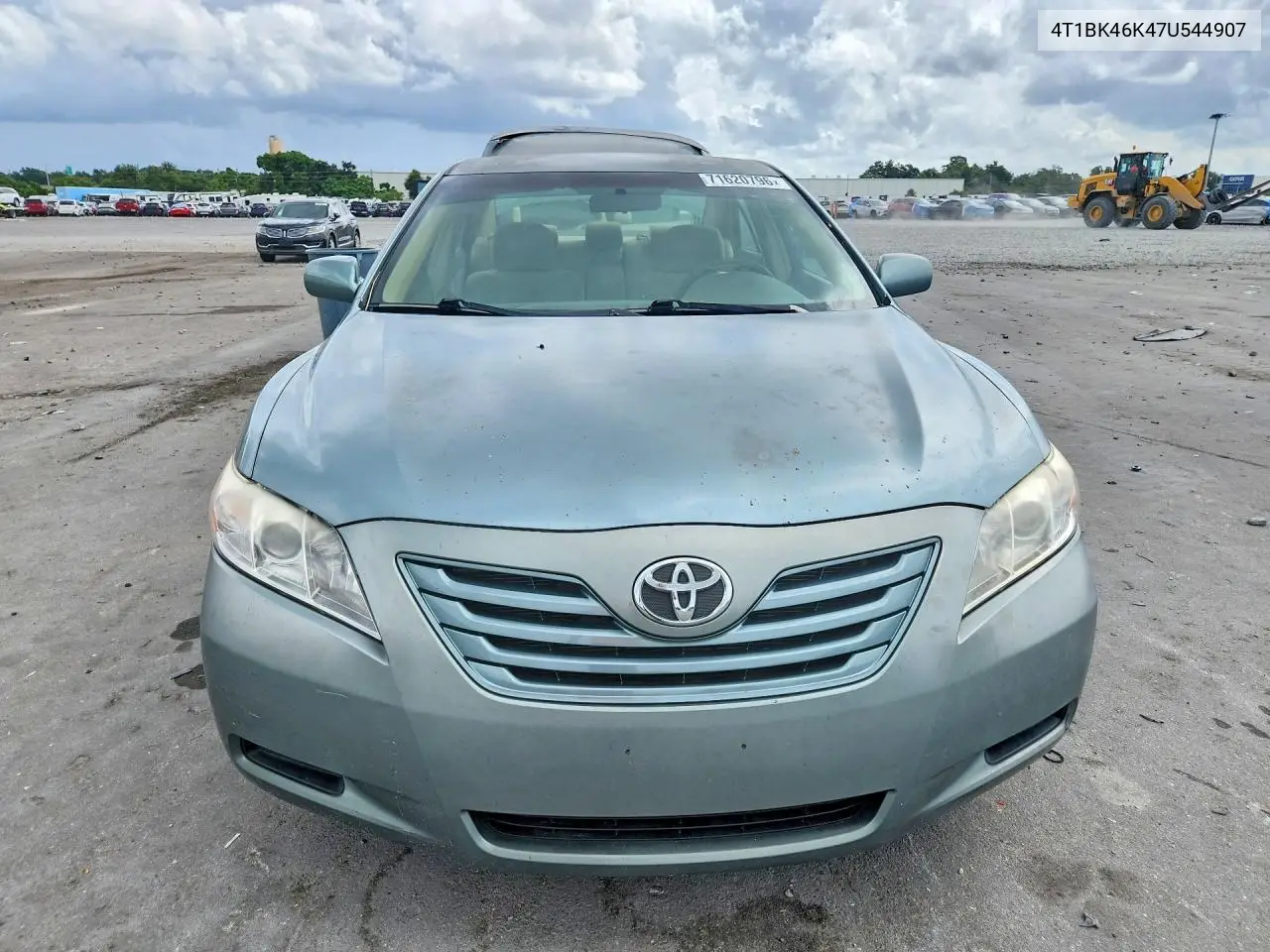 2007 TOYOTA CAMRY VIN 4T1BK46K47U544907 — фото 5