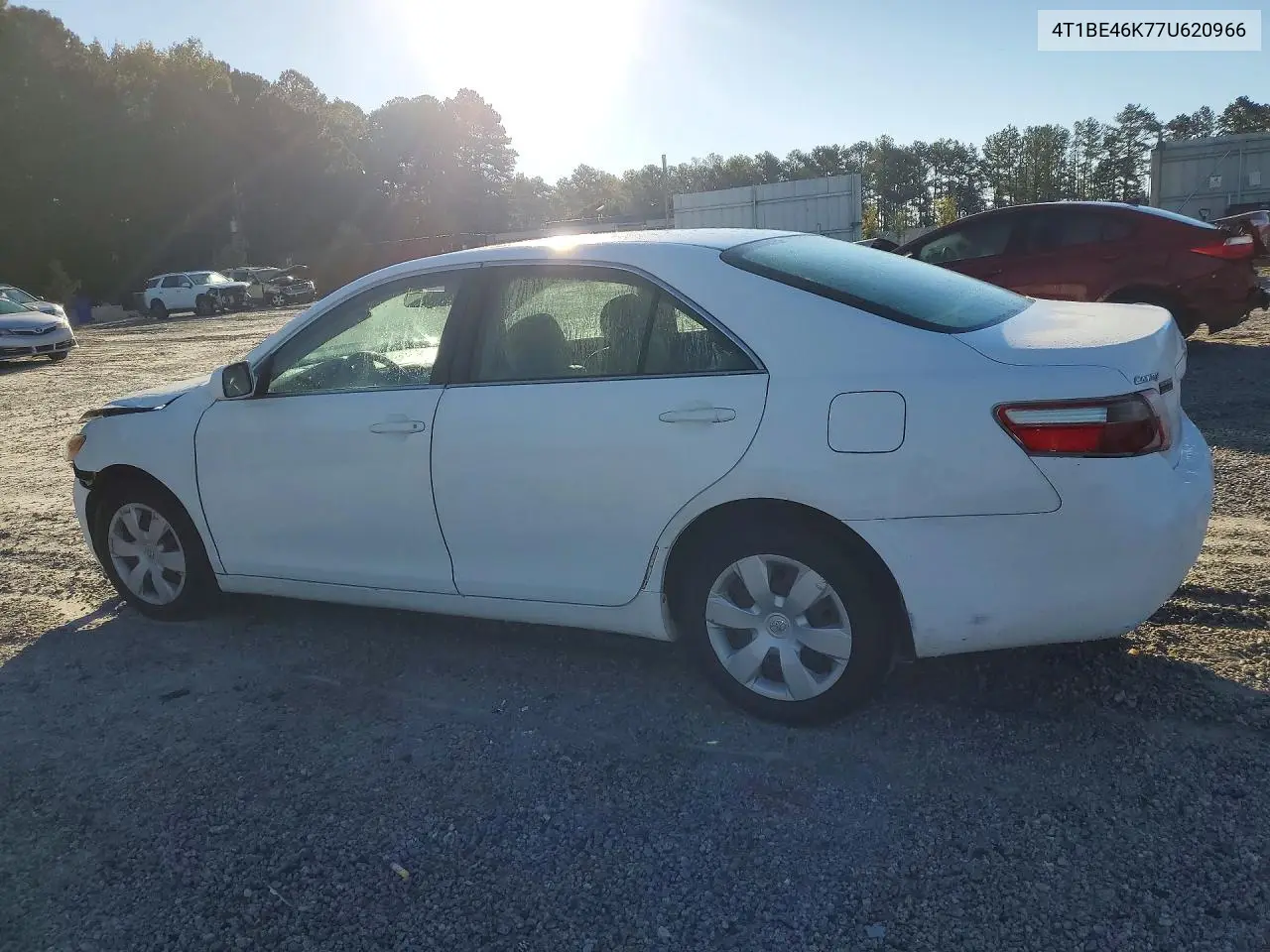 2007 TOYOTA CAMRY VIN 4T1BE46K77U620966 — фото 2