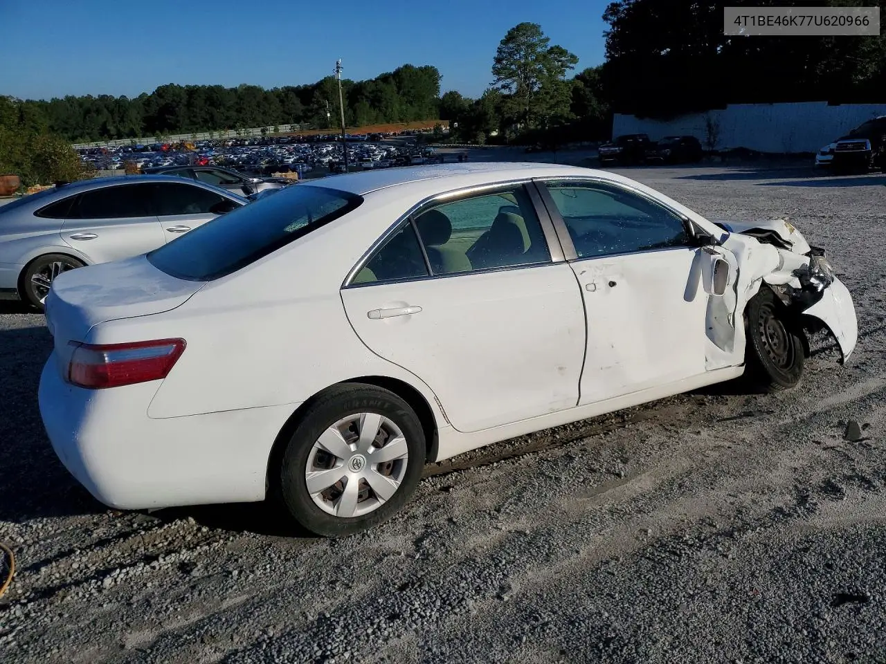 2007 TOYOTA CAMRY VIN 4T1BE46K77U620966 — фото 3