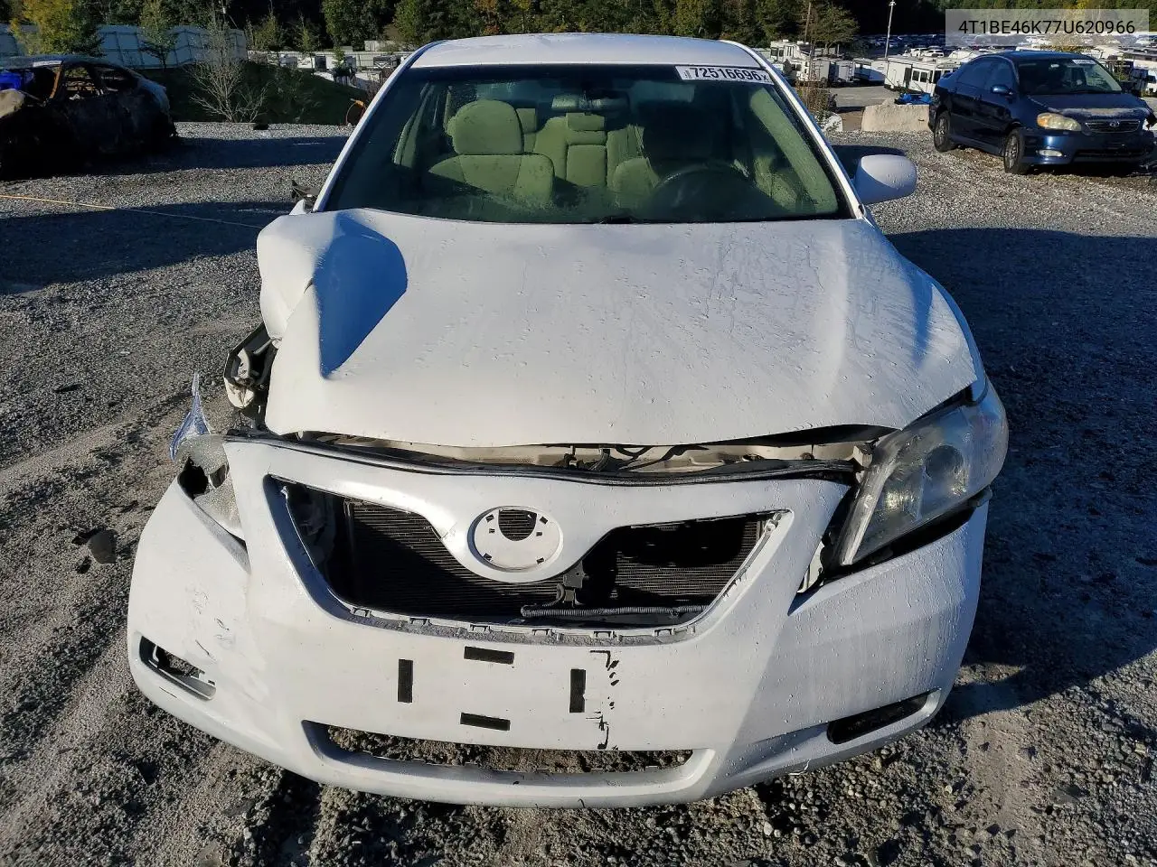 2007 TOYOTA CAMRY VIN 4T1BE46K77U620966 — фото 5