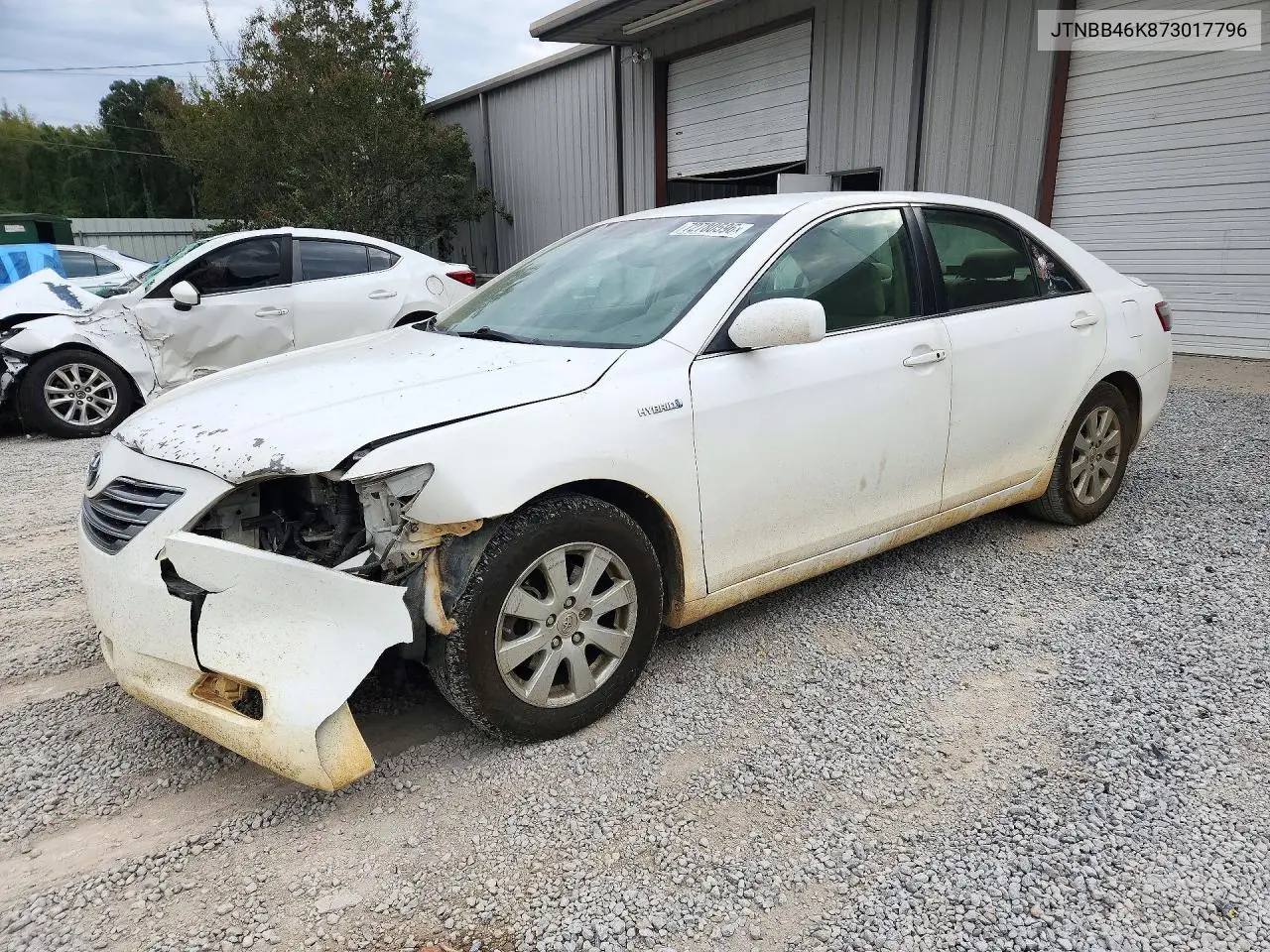 TOYOTA CAMRY 2007, VIN JTNBB46K873017796