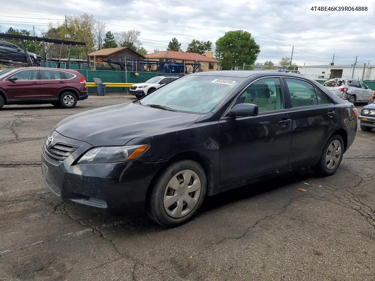 TOYOTA CAMRY 2009, VIN 4T4BE46K39R064888