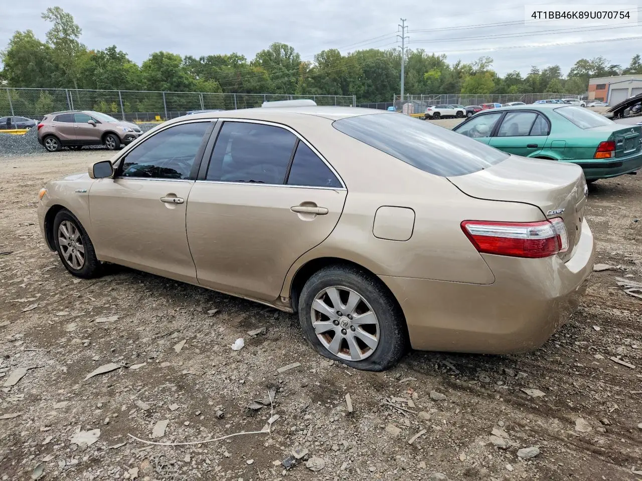 2009 TOYOTA CAMRY VIN 4T1BB46K89U070754 — фото 2