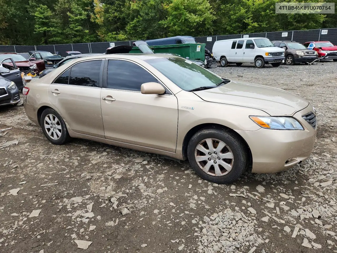 2009 TOYOTA CAMRY VIN 4T1BB46K89U070754 — фото 4