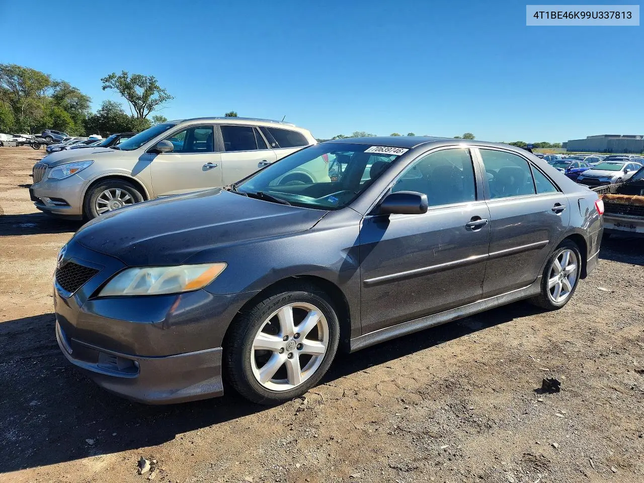 TOYOTA CAMRY 2009, VIN 4T1BE46K99U337813